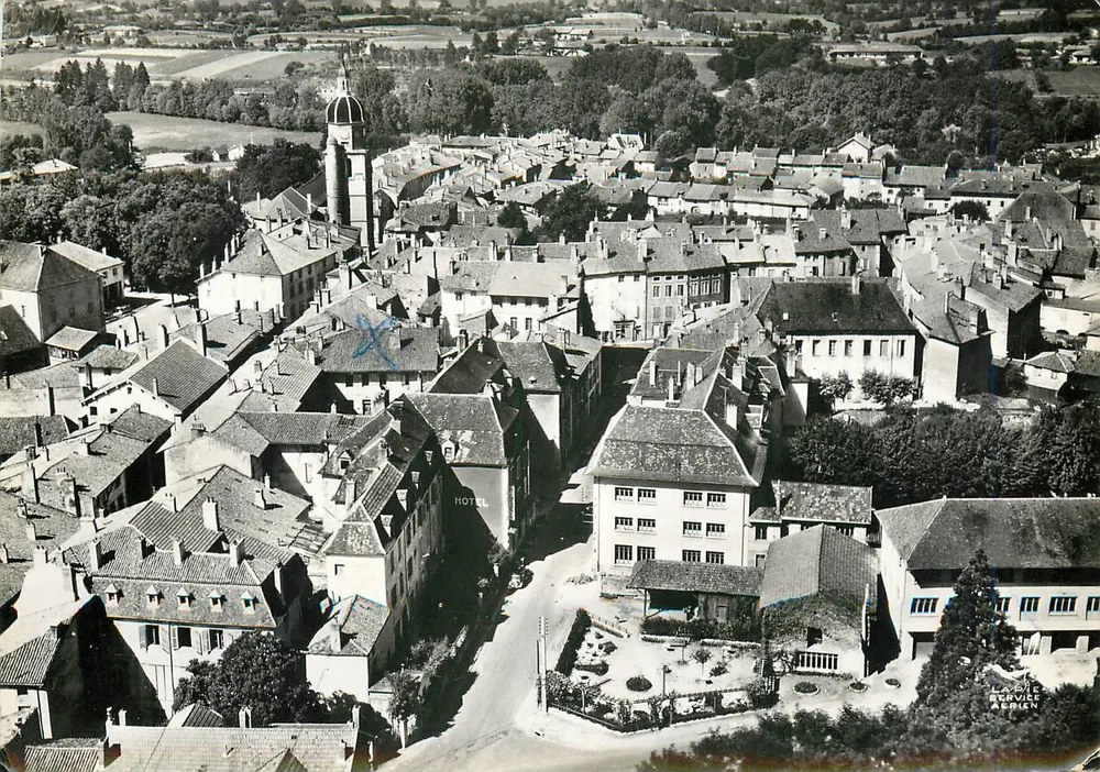 Siamour (Jura) — Luftbild Panoramablick — Edition LAPIE SERVICE AÉRIEN - Vorderseite