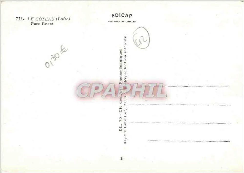 ले कोटो (लूअर) — पार्क बेकोट — एडिटर एडिकैप - पीछे