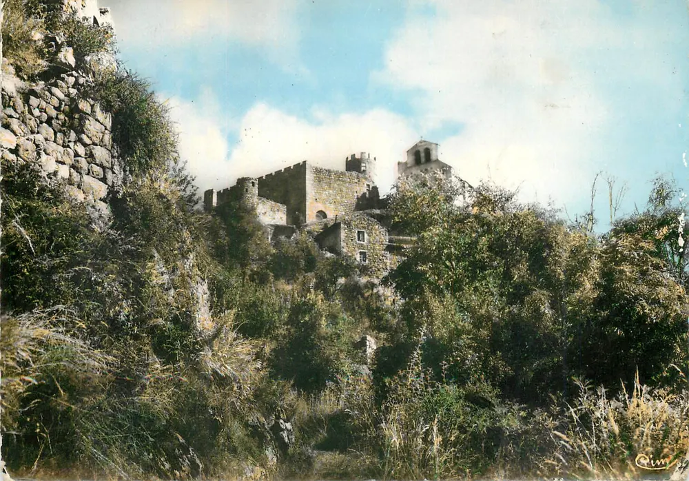 Burg Chalençon — Saint-André-de-Chalençon (Haute-Loire) — Verlag Cim - Vorderseite