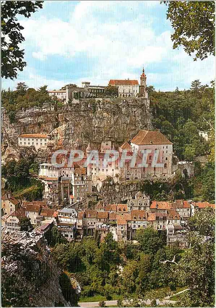 Rocamadour — Mittelalterliche Stadt — Luxusausgabe, Nr. 46-265 - Vorderseite