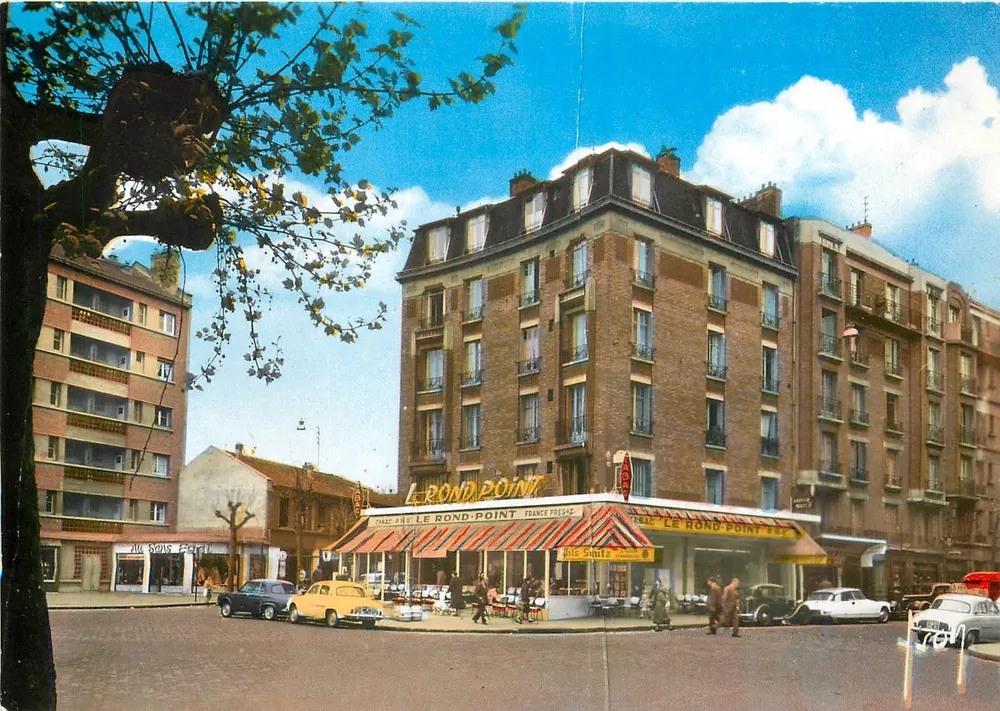 Der Rundpunkt — Montreuil (Seine-Höhen) — Éditions d'Art Yvon - Vorderseite