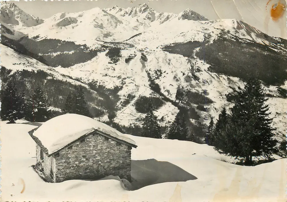 Courchevel (1550 m) — allgemeine Ansicht — Verleger: Courchevel (Savoie) - Vorderseite