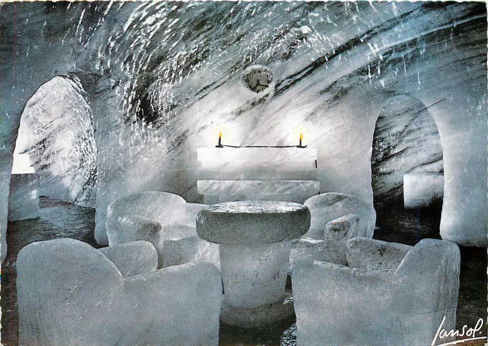 Grotte der Eissee — Chamonix-Mont-Blanc — Edition Jansol - Vorderseite