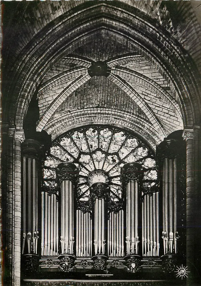 Notre-Dame de Paris — A Rosa Oeste e o Grande Órgão — J.M. Editor - Frente