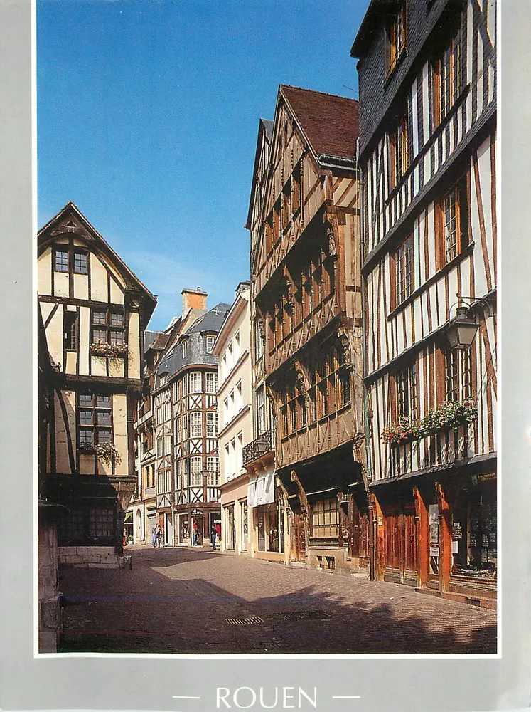 Rouen — Rue St-Romain — Compagnie Carte Postale - Frente