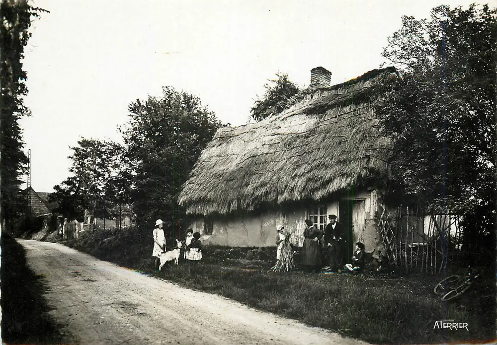 Ein altes normannisches Bauernhaus — in Tocqueville-sur-Eu — Edition A. Terrier - Vorderseite