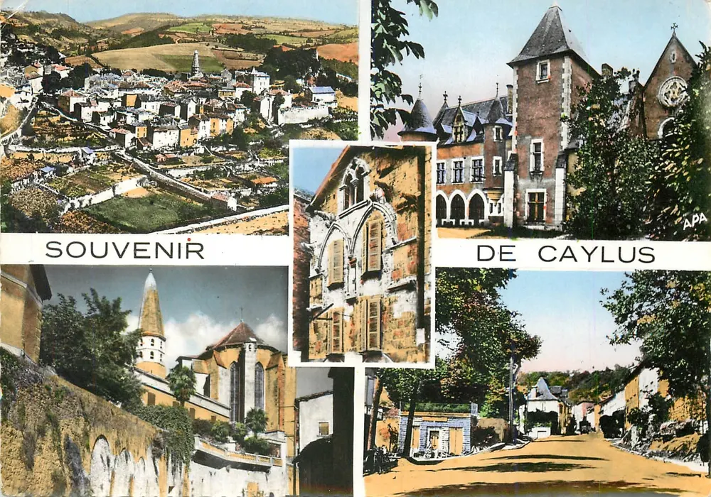Caylus — Lembrança de Caylus — APA - Frente