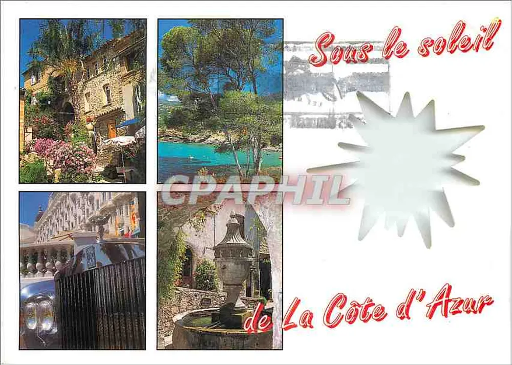 A Costa do Azul — Sob o sol - Frente