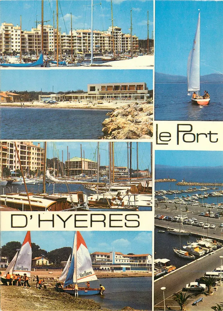 Der Hafen — Hyères — Chromo-Edition - Vorderseite