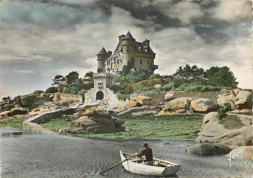 Schloss Costadères — Ploumanach (Côtes-du-Nord) — Éditions d'Art Martel, n° 212 - Vorderseite