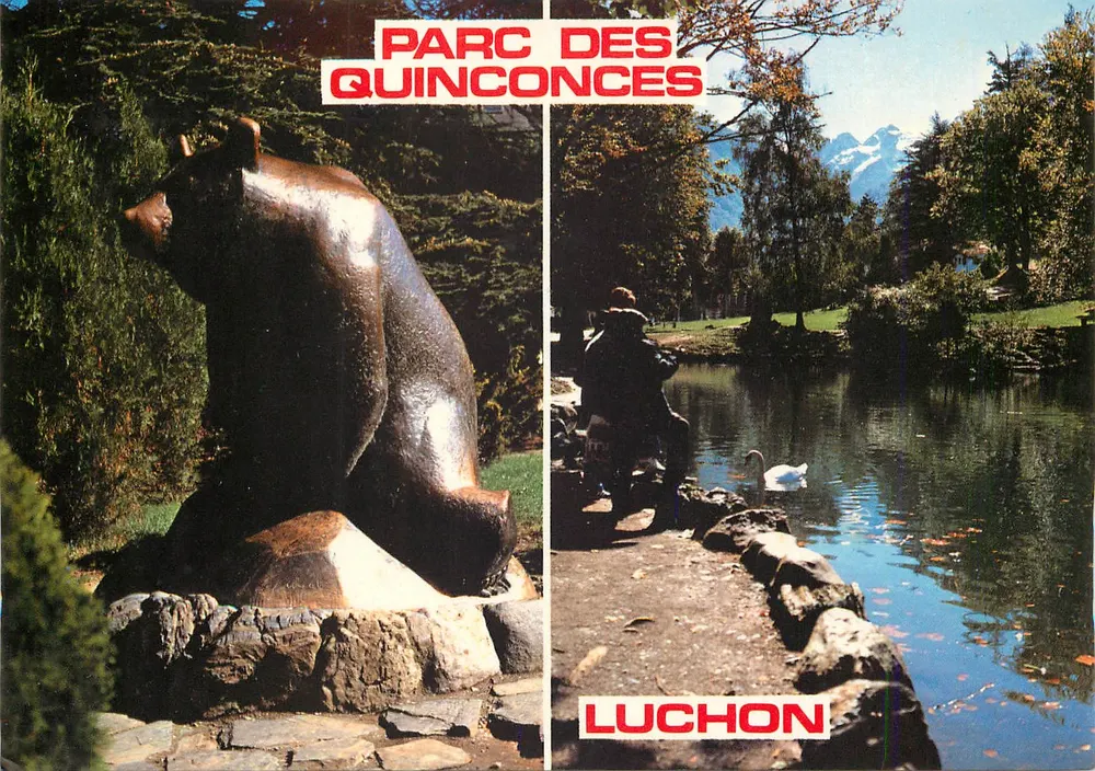 Parque dos Quinconces — Luchon — Edições de Arte LAKIR - Frente