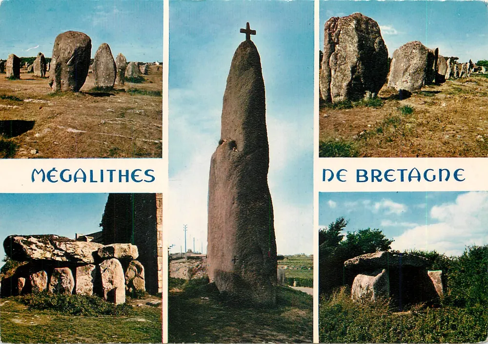 Megalithen — Bretagne — Éditions d'Art Iris Jos - Vorderseite