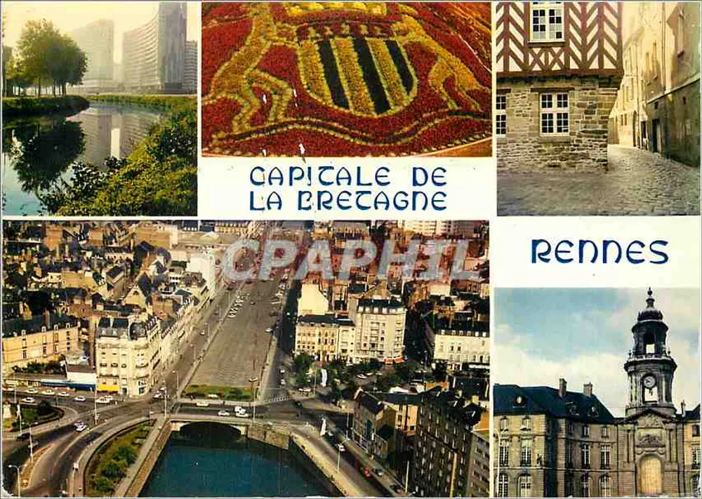 Rennes — Capital da Bretanha — - Frente