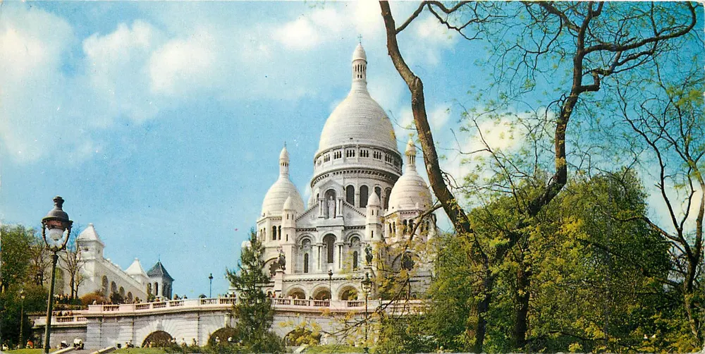 O Sagrado Coração de Montmartre — Paris — MiniCOLORS Couleurs Naturelles n° 959 - Frente