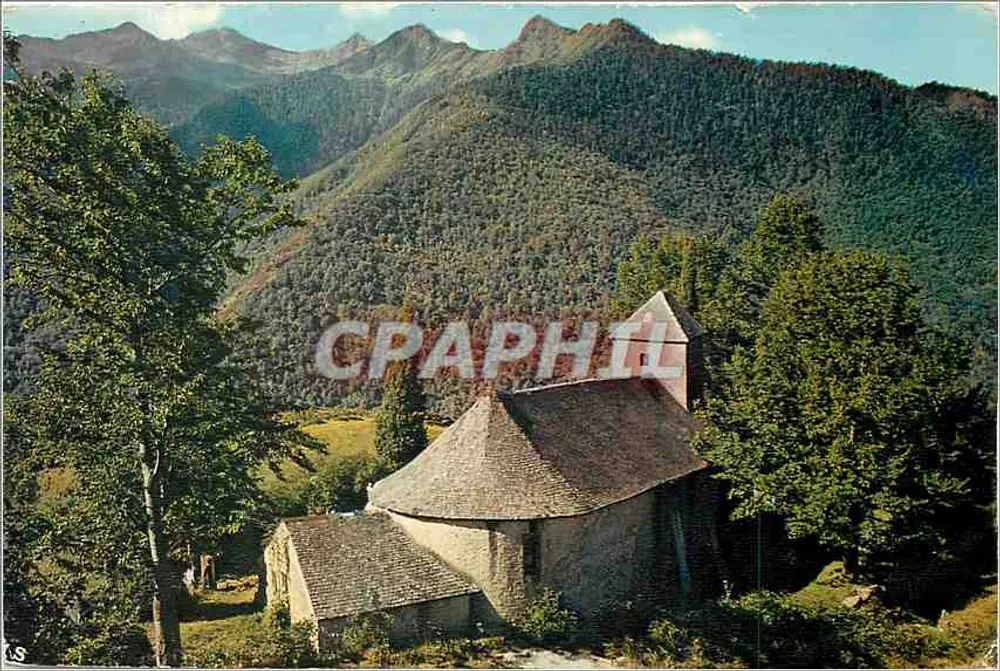 Argut Dessous, die Kirche — Umgebung von Saint-Beat (Hte-Garonne) — Editions Diplôme - Vorderseite