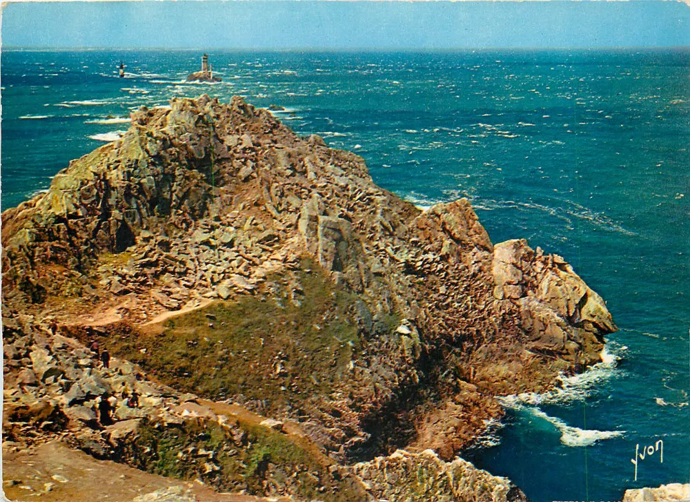 Pointe du Raz (Finistère) — A Bretanha — Edição Yvon - Frente