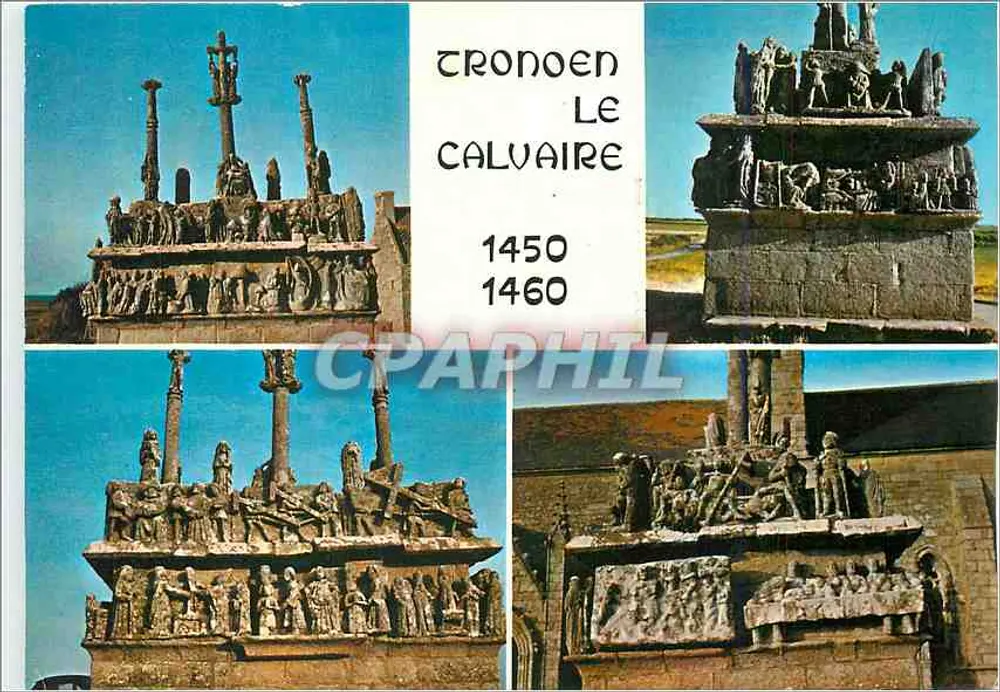 Tronoën - Le Calvaire — éditeur Art JOS, n° 1065 - Vorderseite