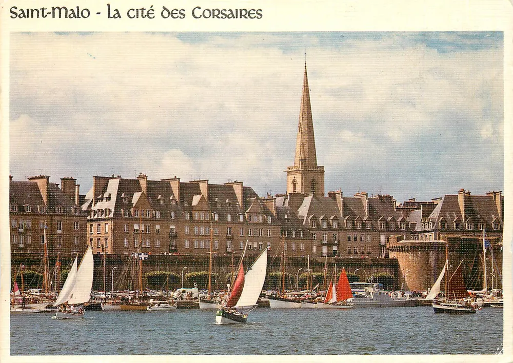 Saint-Malo - A cidade dos Corsários — Éditions d'Art Louanne, n° 5416 - Frente
