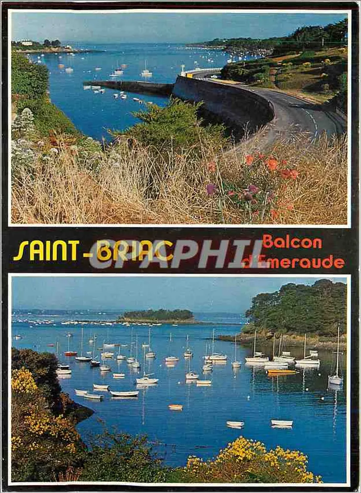 Saint-Briac — Balcon de Esmeralda — Graphphil - Anverso