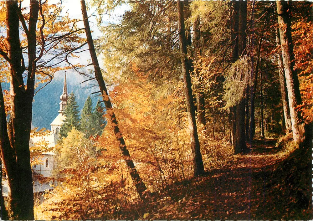 May - Herbstpoesie und ein altes Savoyer Turm-Gotteshaus — Editions JANSOL (Chambery) - Vorderseite