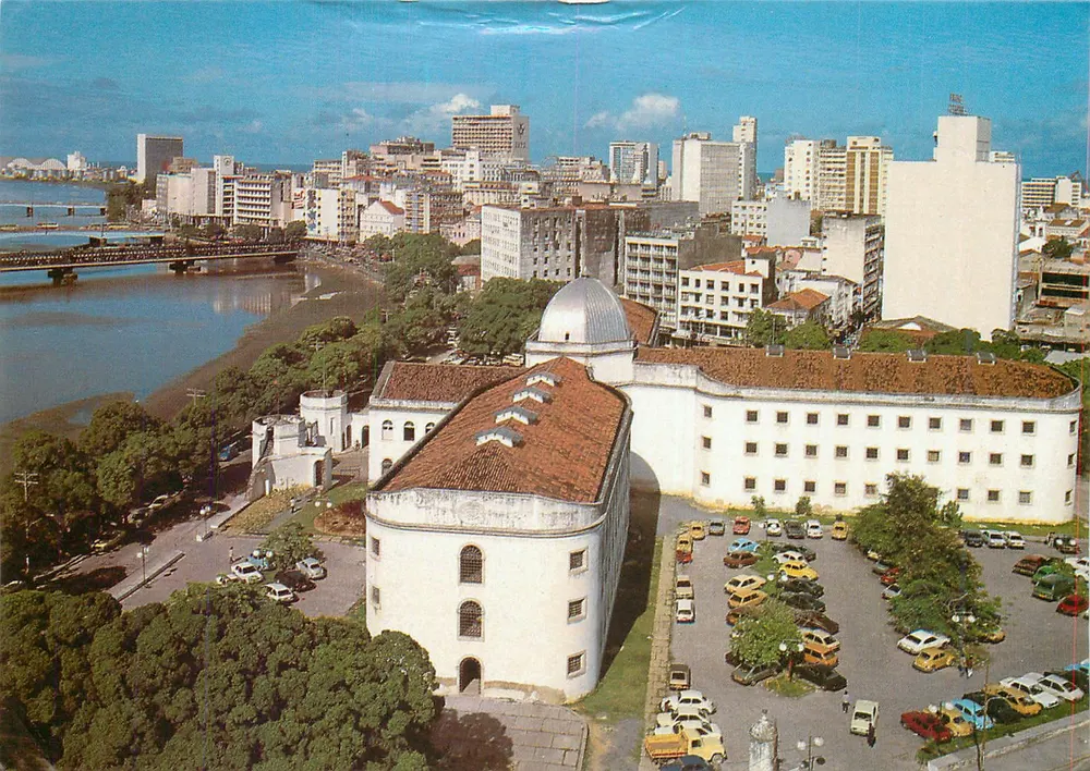 Recife — Ehemalige Gefängnis — Casa da Cultura Antiga, Bundesstaat Pernambuco, Brasilien - Vorderseite