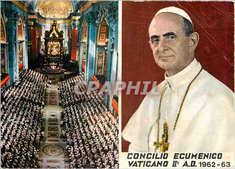 Concilio Vaticano II — 1962-63 — editor não identificado - Frente