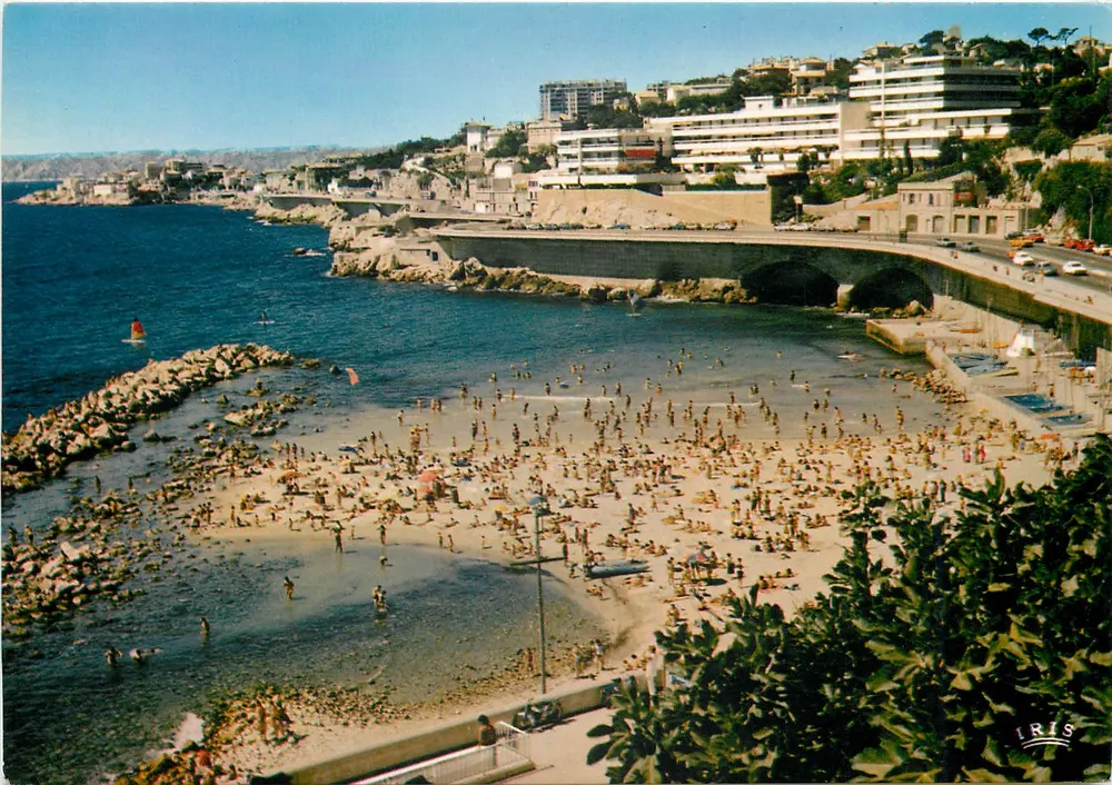 La Corniche, l'Anse du Prophète — Marseille — wydawca IRIS - Awers