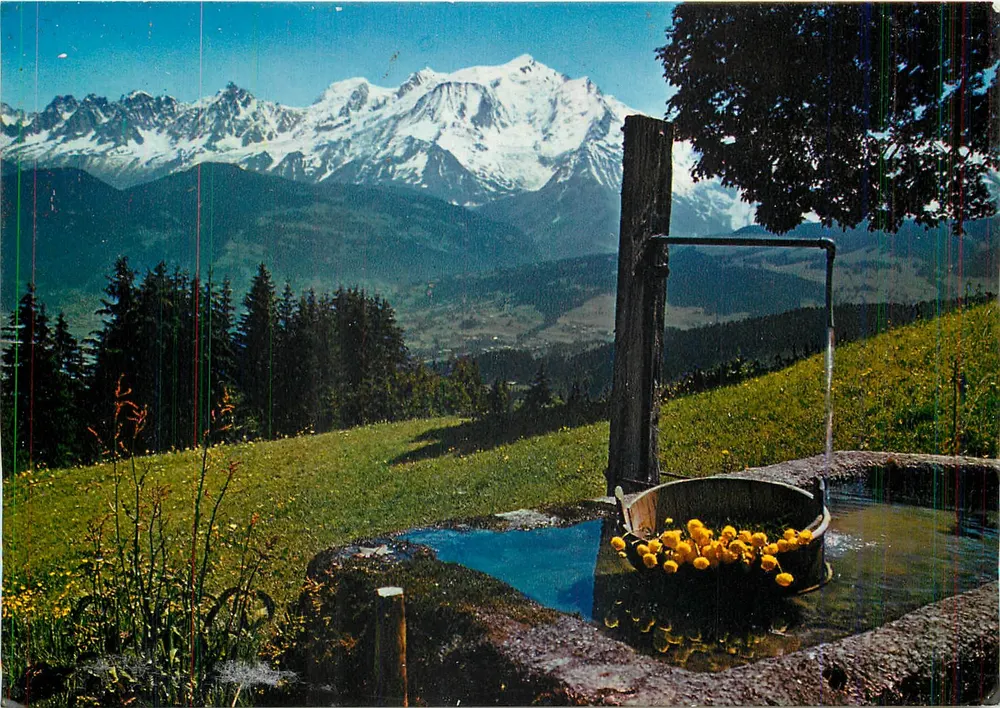 Pays du Mont Blanc — Panorama über das Massiv von Cordon — MEXICHROME - Vorderseite