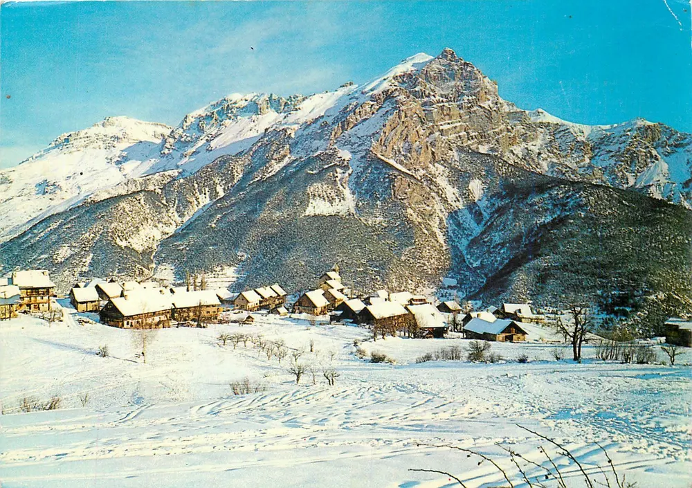 Puy Saint-Vincent les Prés — Hautes-Alpes — Wydawnictwo F. Franco-Alpes - Awers