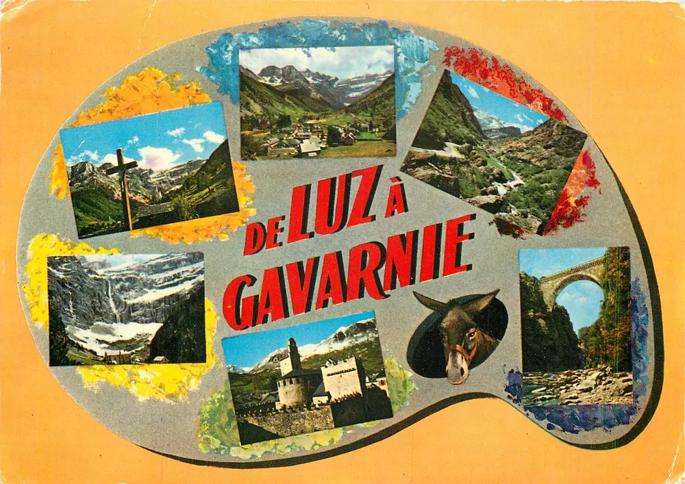 Von Luz nach Gavarnie — Verlag P. Chambon, Nr. 1241 - Vorderseite
