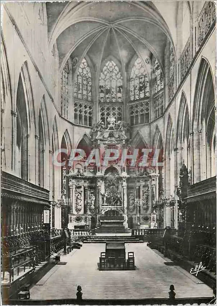 Kathedrale Saint-Étienne — Der Chor (1272) — Die Gewölbe (1611) — Der Altarretabel (1660-1698) - Vorderseite