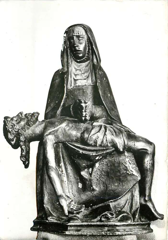 Piéta — fin XIVe siècle — Couvent des Dominicains, Toulouse - Recto
