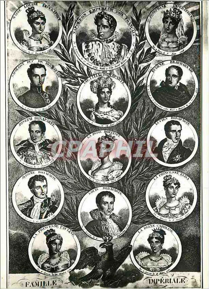 Imperiale Familie — Napoleon III und seine Familie — Éditions A. Tomasi, Ajaccio - Vorderseite