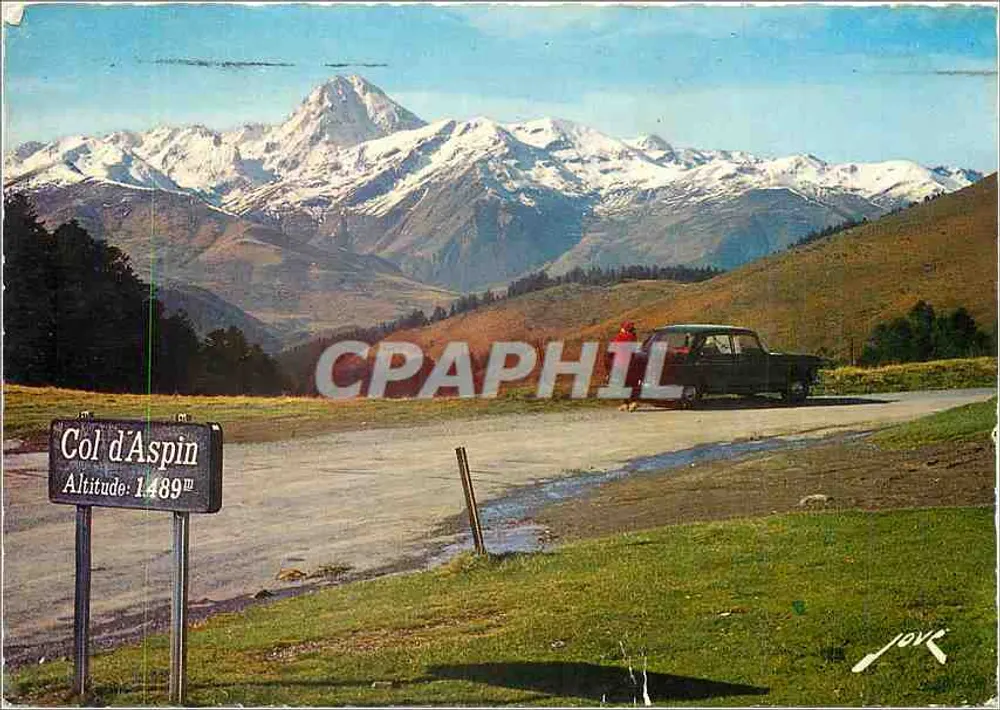 Col d'Aspin — Altitude 1489m — editor Povk - Frente