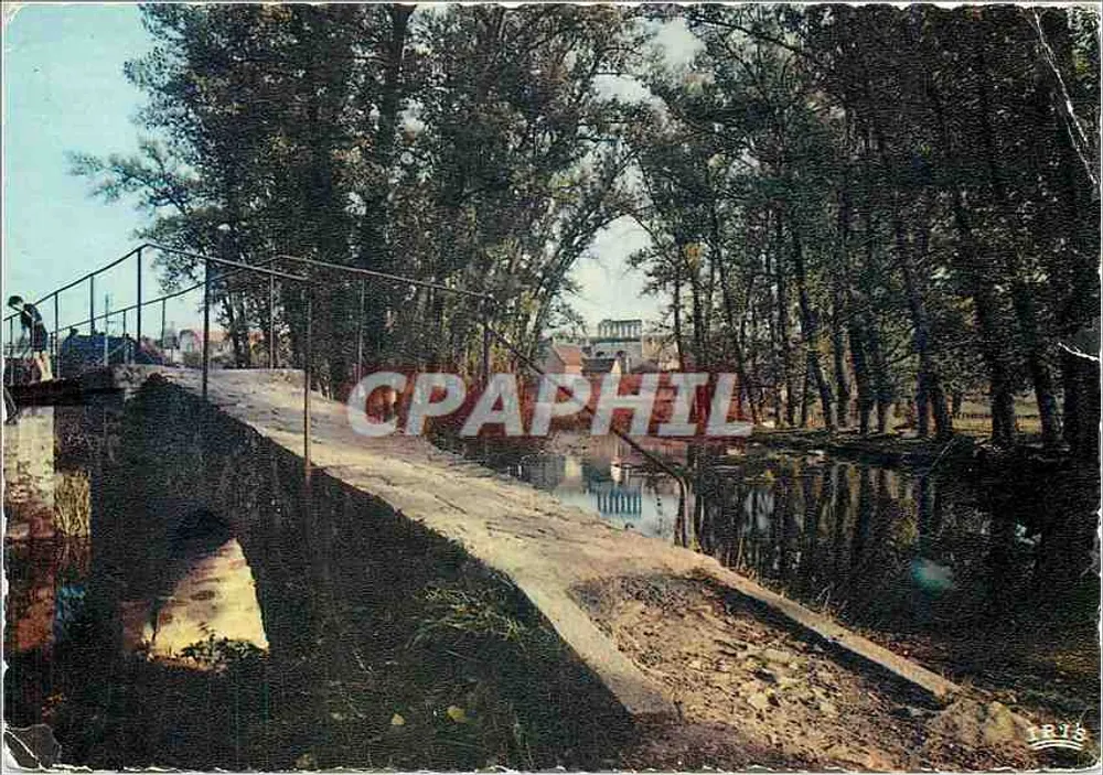 Brücke über einen Kanal in Livry-Gélineau — Verlag IRIS, Nr. 1815 - Vorderseite