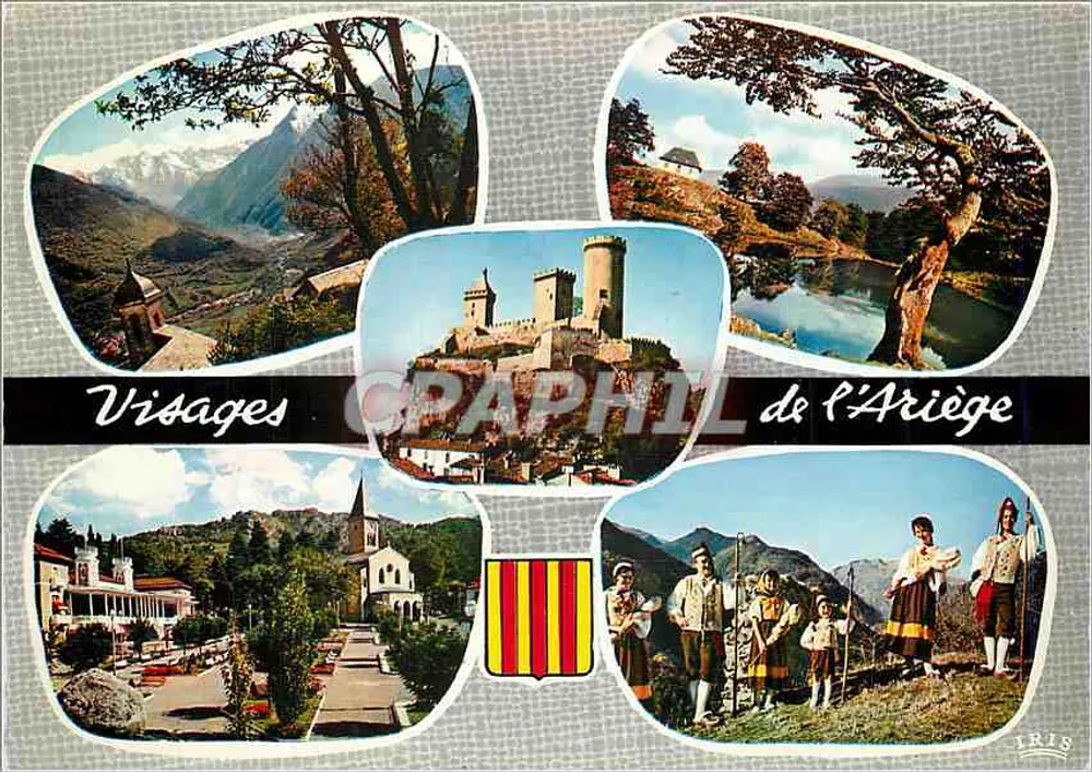 Gesichter der Ariège — Graphphil, Nr. 18 - Vorderseite