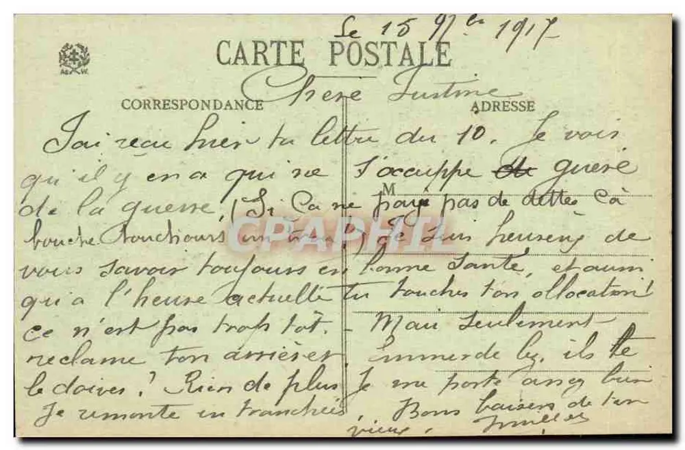 Gérardmer (Vosges) — Vista Geral — Ad. Welch, Saint-Dié n° 1885 - Verso