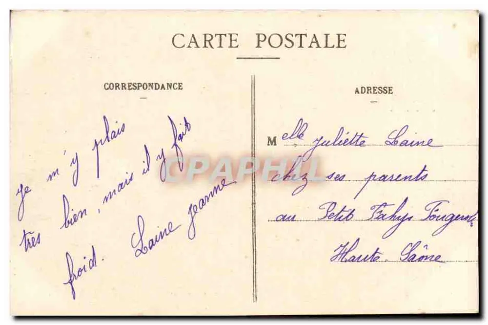 Mirecourt — Ansicht vom Pont-Neuf — Lib-Pap Koël, Mirecourt - Rückseite