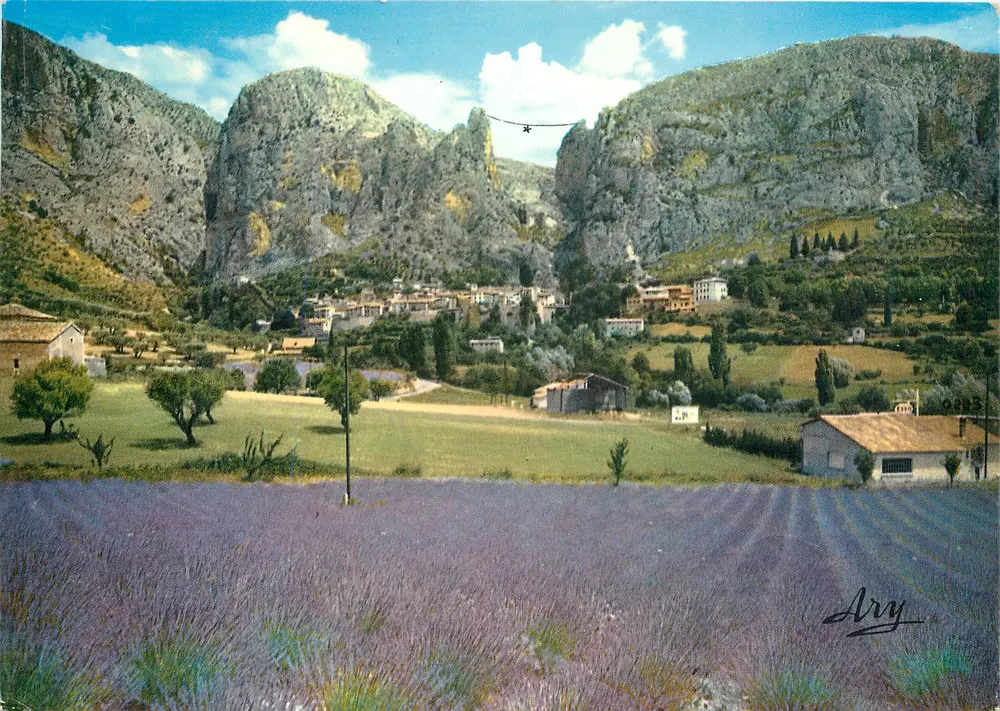 Ary — Ansicht der Verdon-Schlucht — Tardy-Edition - Vorderseite