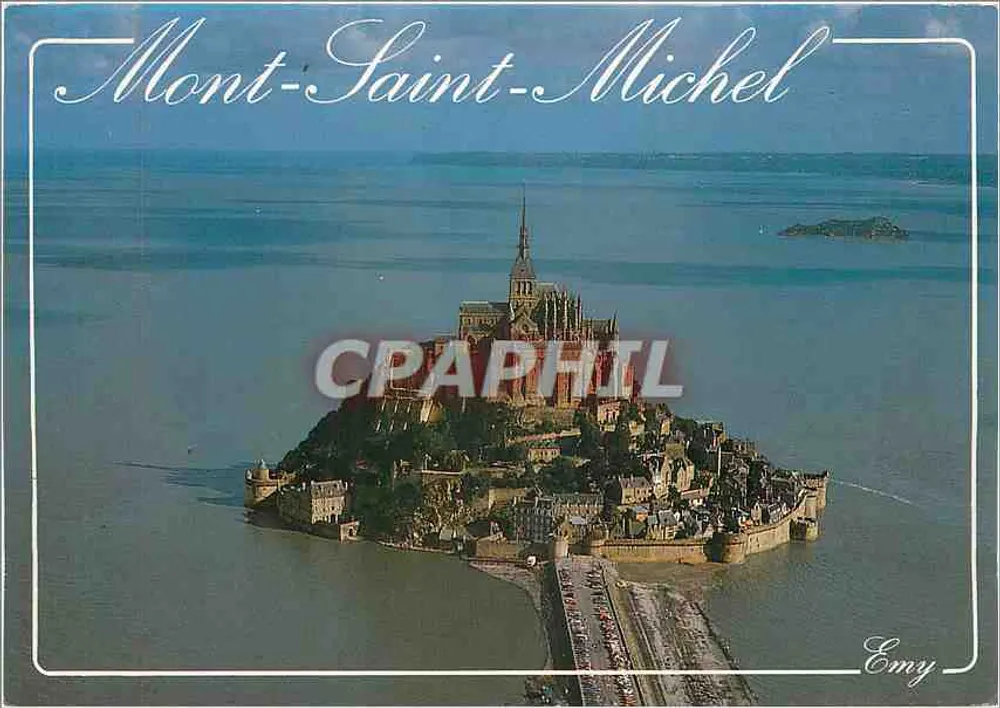 Mont-Saint-Michel — Luftbild — Éditions Normandes LE GOUBEY - Vorderseite