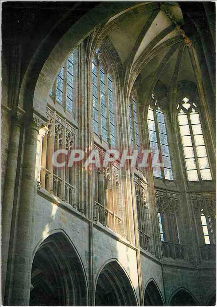 O Mont-Saint-Michel — O trifólio da nave (início do século XVI) — Ouest France, n° 386-987654321 - Frente