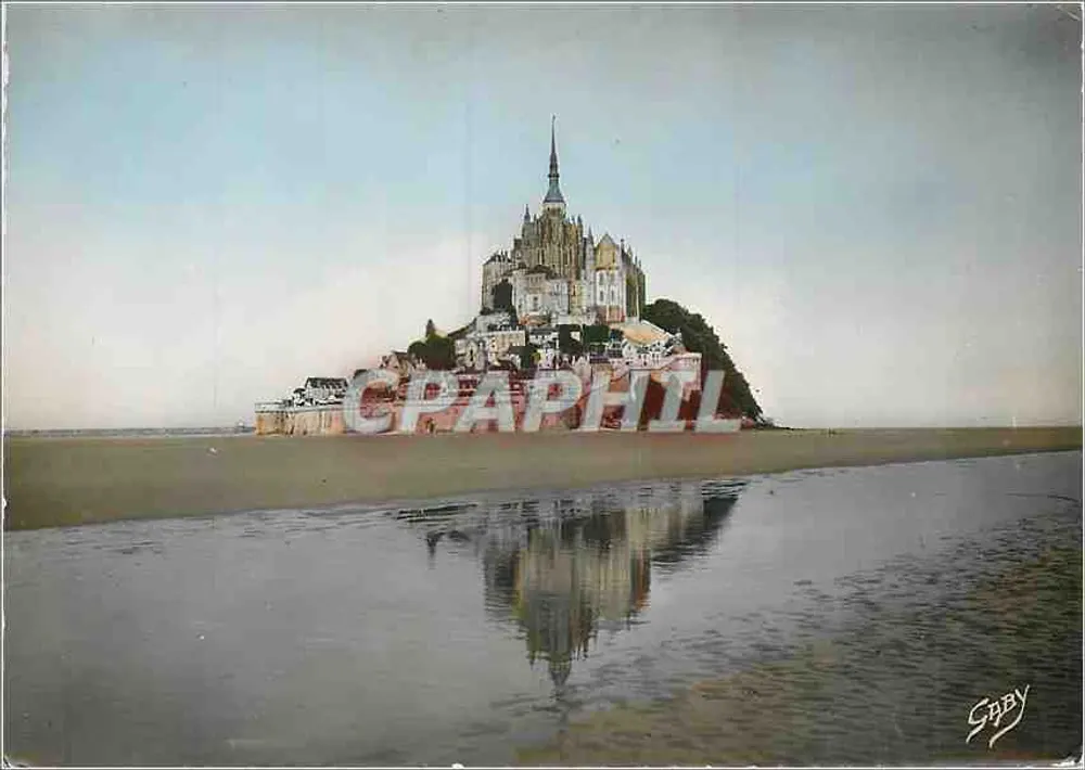 Mont Saint-Michel — Ansicht der Seite Petit Bois — Editions Gaby - Vorderseite