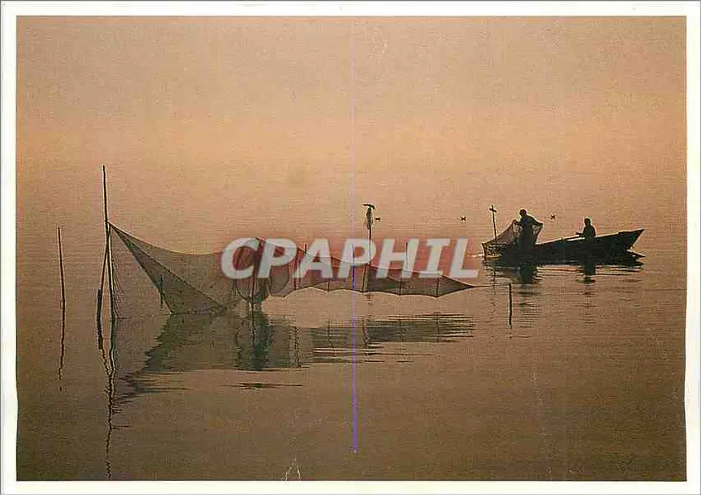 Pescatore sul lago IJsselmeer — Olanda — Henk van der Leeden - Recto