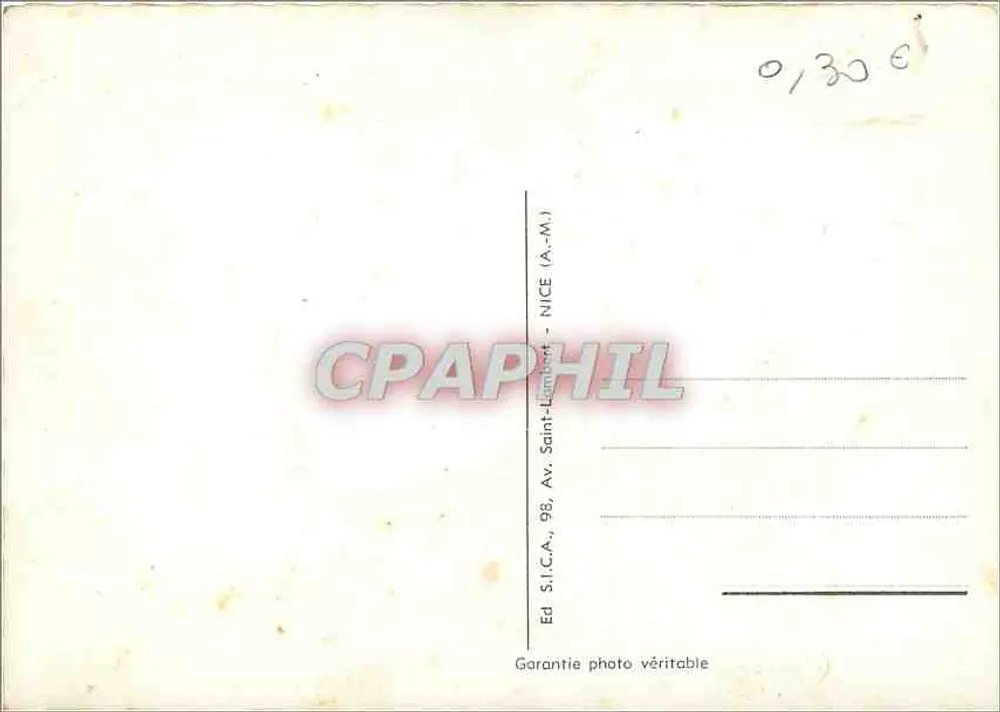 Monte-Carlo - Monaco - Ansicht der Fürstentums und des Felsens von Monaco - P. 101 - Rückseite