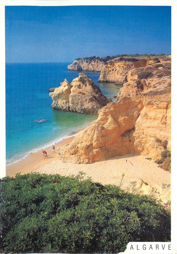 Praia do Algarve — Portugal — editor: Armamar das Pêra - Frente