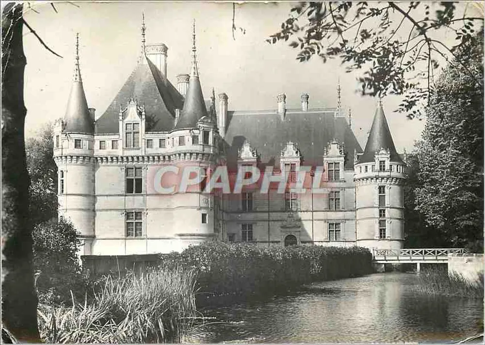 Azay-le-Rideau (Indre-et-Loire) — Renaissance-Schloss — Service Commercial Alexandre du Paris - Vorderseite
