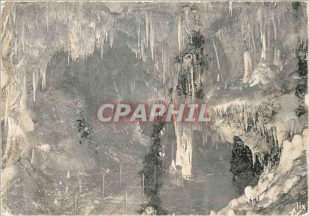 Grottes de Médous - Bagnères-de-Bigorre — Die Große Halle des Cervin — Editions AUX - Vorderseite