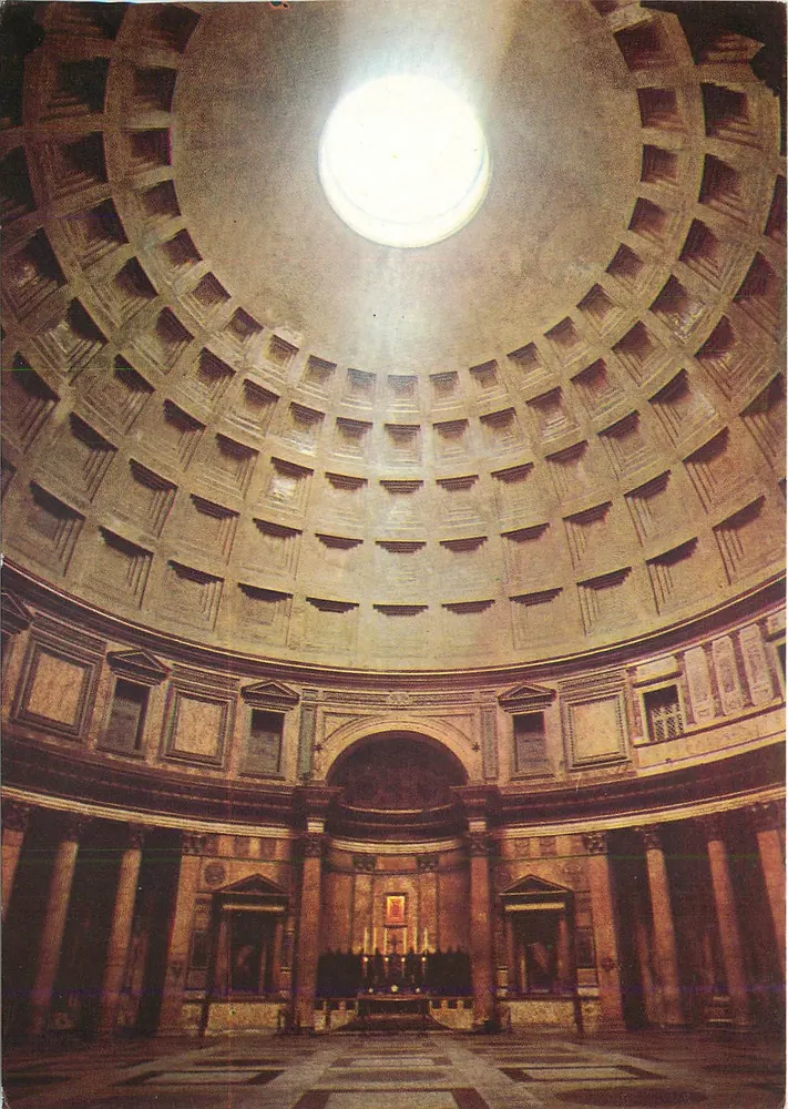 Pantheon - Interior — editor PLURIGRAFIA TERNI, n° 595 - Frente