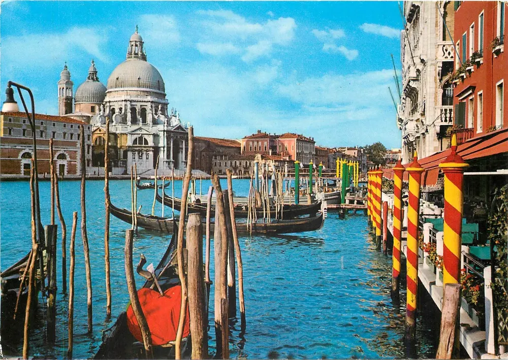 Veneza — Canal Grande com a Basílica da Salute — Edição Cristal, n°36 - Frente