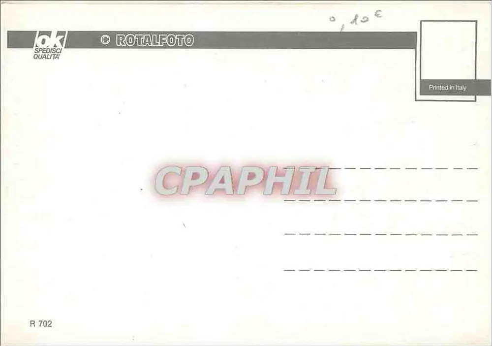 Zachód słońca na plaży — R 702 — Rotalfoto - Rewers